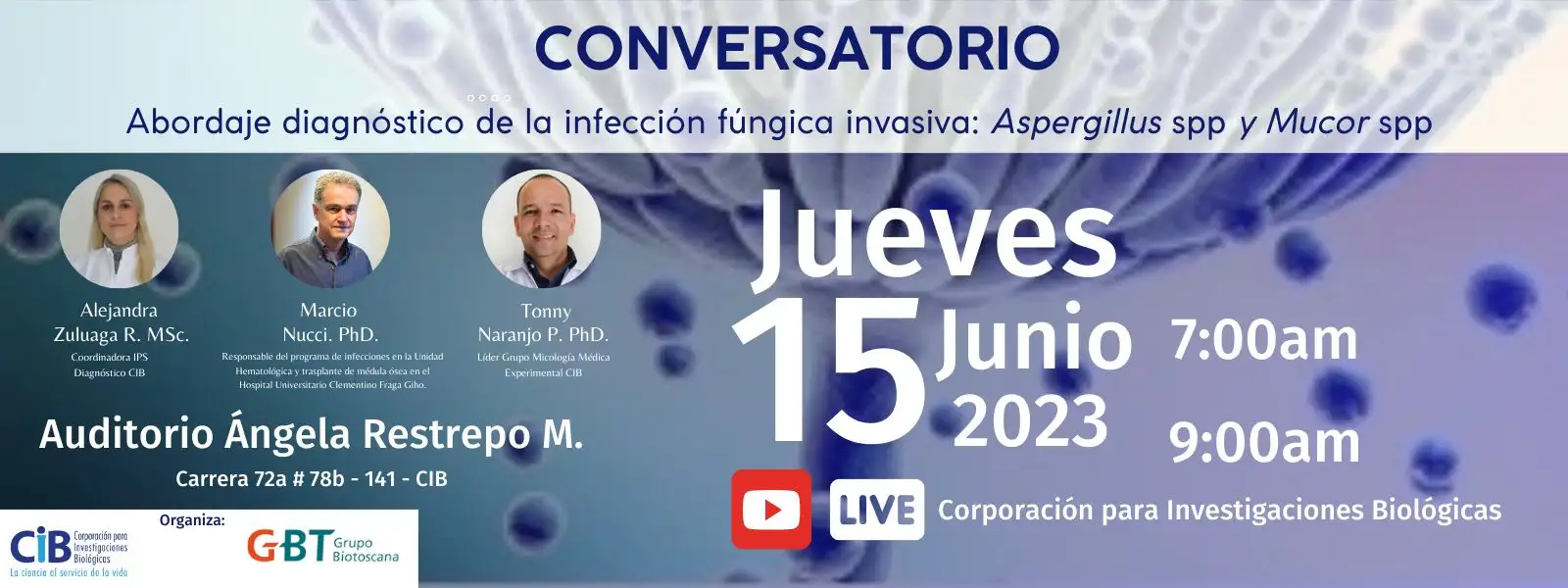 banner Abordaje diagnóstico de la infección fúngica invasiva